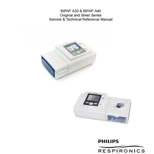 飞利浦BiPAP A30  BiPAP A40维修手册技术手册维修资料