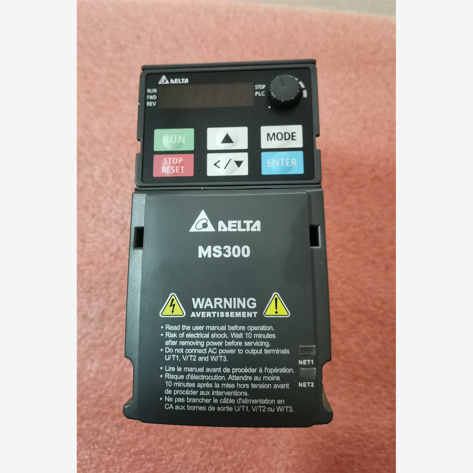 台达变频器 VFD1A6MS21ANSAA  刚刚拆机，成色议价