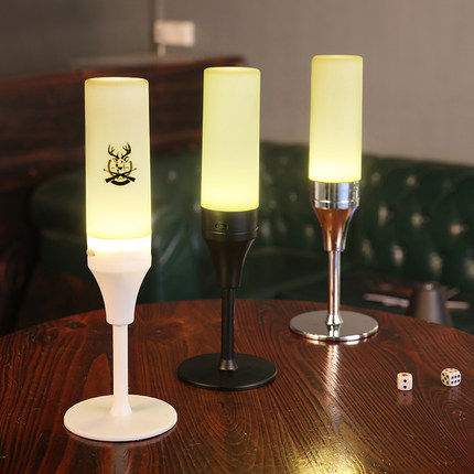 酒吧台灯led充电吧台灯创意装饰清吧ktv餐厅餐吧发光定制酒吧桌灯