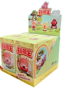 正版卡通浪浪山小妖怪排排坐摇头摆件树脂公仔办公室桌面小摆件装