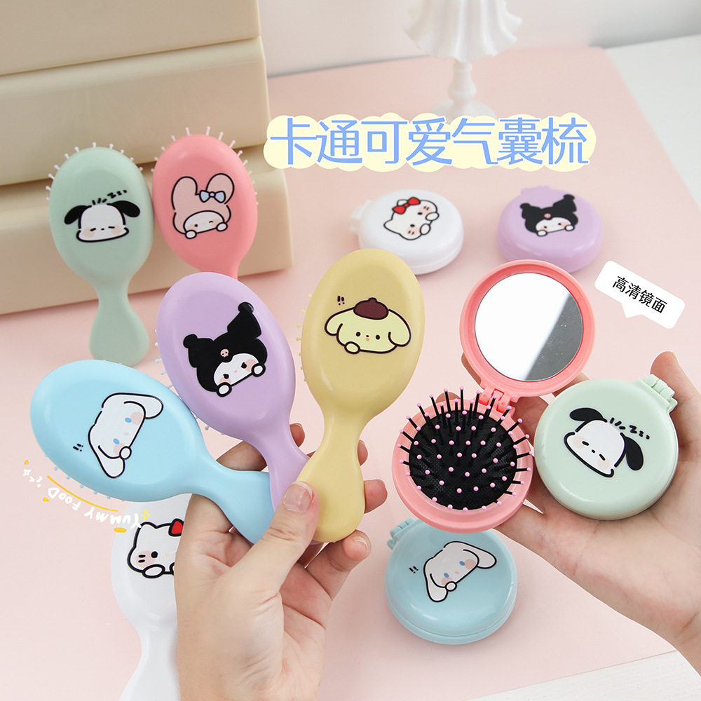 卡通可爱DIY贴纸气垫梳气囊梳塑料小梳子按摩美发梳,个人护理/保健/按摩器材,美发/烫发/染发器（梳）,淘宝优惠券,粉丝福利购,淘宝优惠卷
