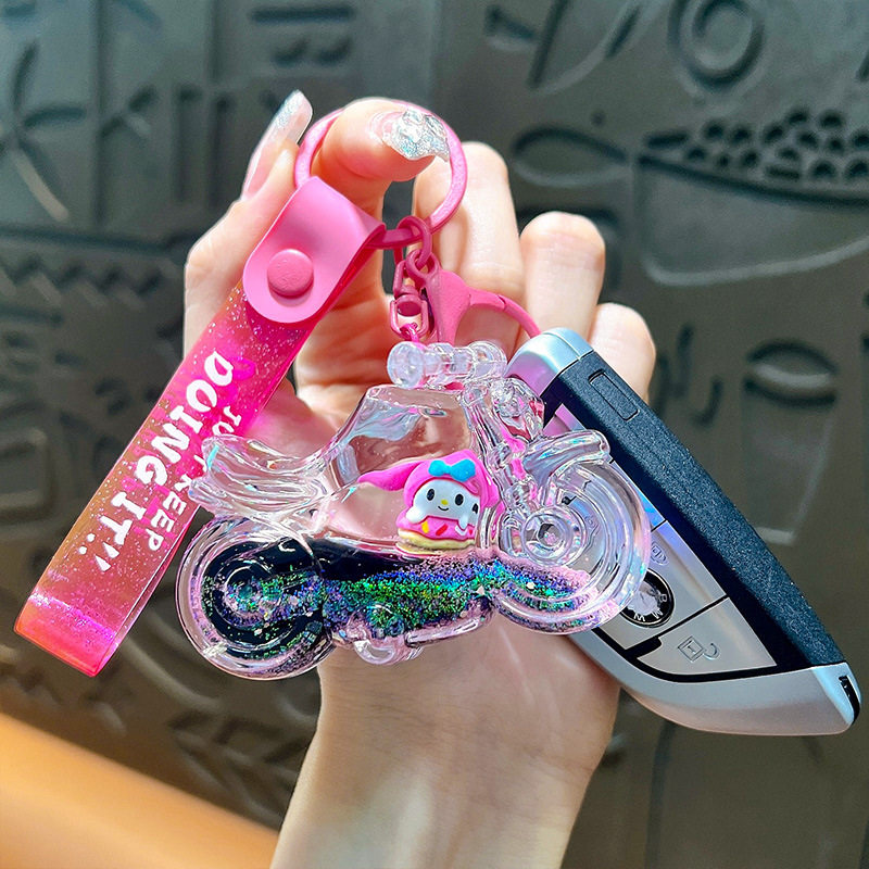 入油库洛米可爱液体流沙挂件玉桂狗公仔小饰品钥匙链,摩托车/装备/配件,摩托车钥匙,淘宝优惠券,粉丝福利购,淘宝优惠卷