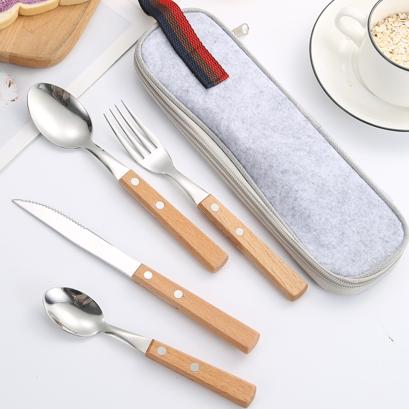 西餐餐具套装304不锈钢刀叉勺