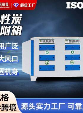 跨境活性炭环保吸附箱工业有机废气净化设备效除异味干式过滤器