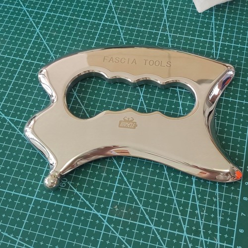 多功能加重缩孔改良版四角刀700g不锈钢筋膜刀肌肉放松按摩刮痧板