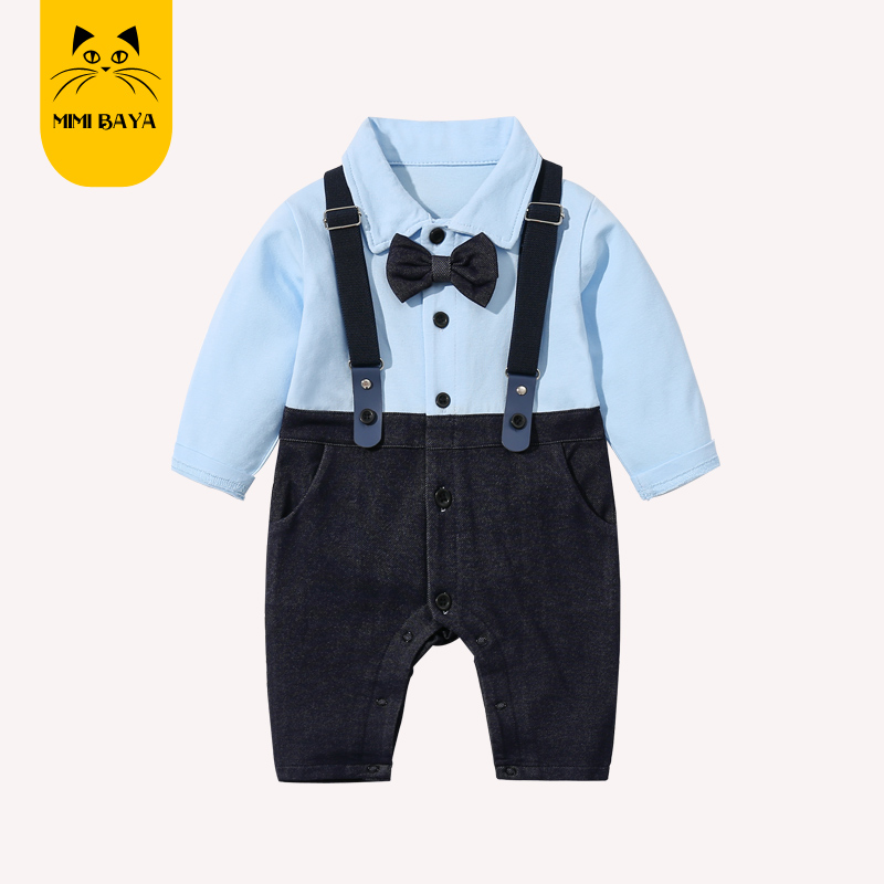 婴儿绅士连体衣A类品质