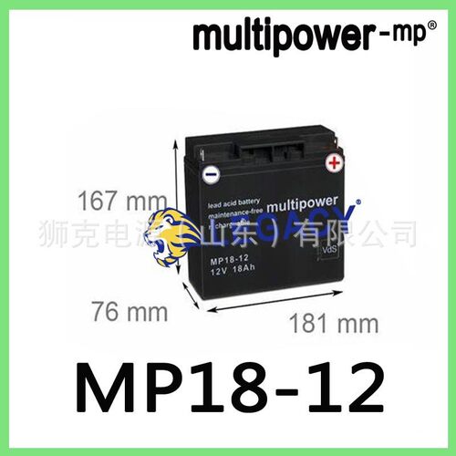 multipower蓄电池MP100-12C 12V100Ah直流屏 逆变器 UPS电源