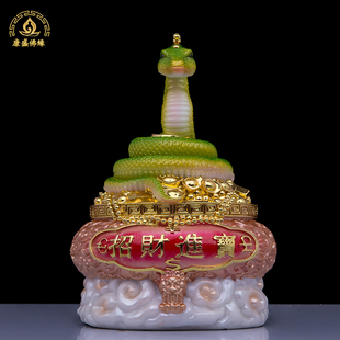 新款狐黄白柳灰真身像汉白玉东北五大家族居家用摆件招财进宝聚宝