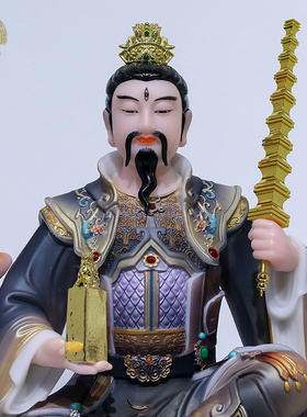 九天应元雷声普华尊神像汉白玉