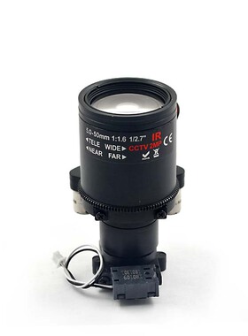 电动变焦镜头5-50mm2MP配套IR-CUT-M14 步进电机驱动调焦宇瞳镜头