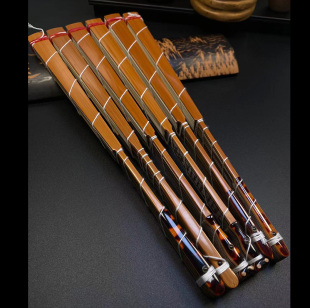 清仓处理司玉档玉竹水磨玉竹l罗汉梅鹿斑竹折扇手绘团扇