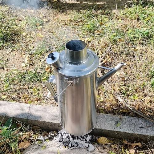 冠楚户外全铝不锈钢烧水壶8.5L