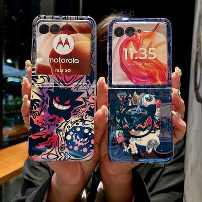 摩托罗拉razr50动漫卡通硬壳