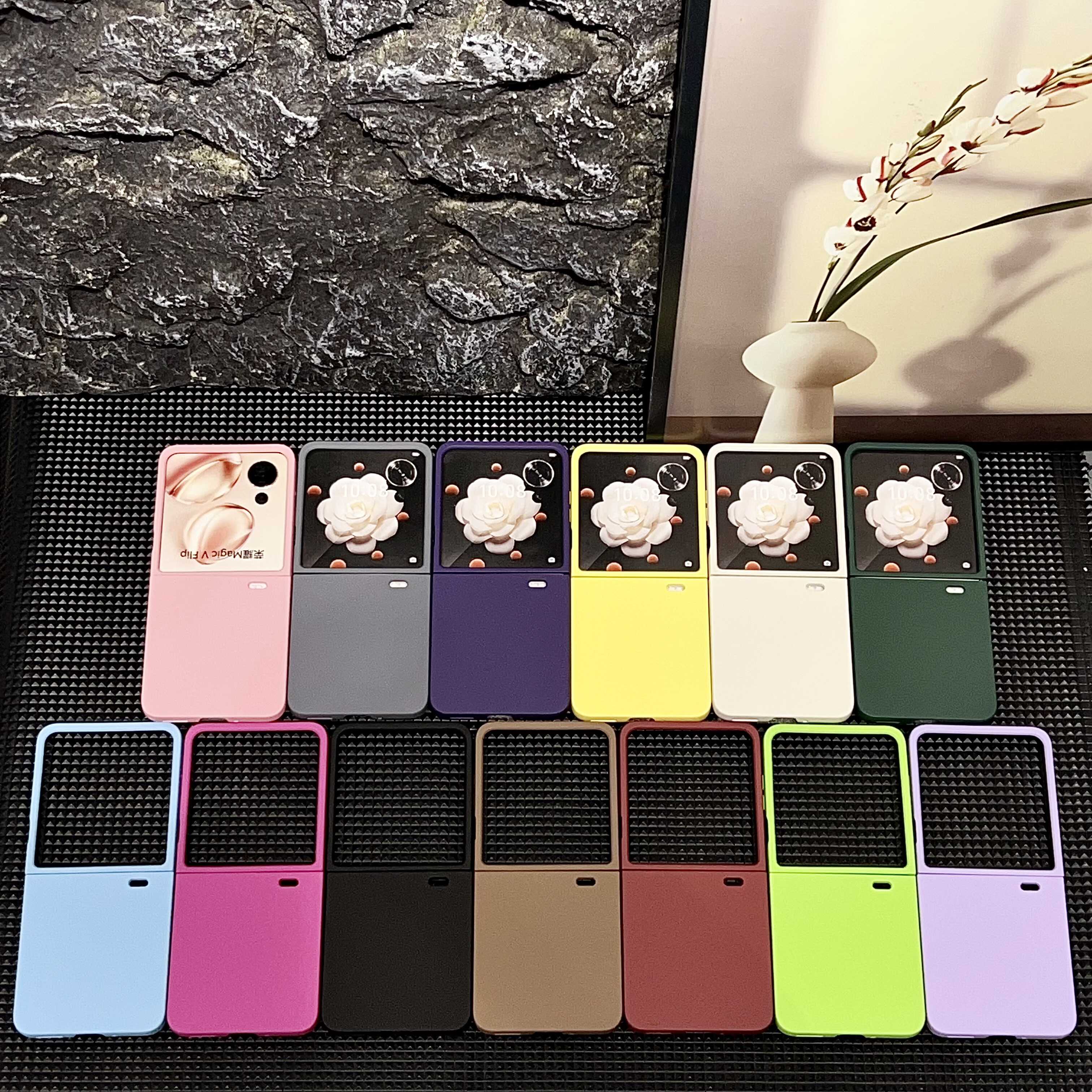 荣耀MagicVFlip纯色硬壳