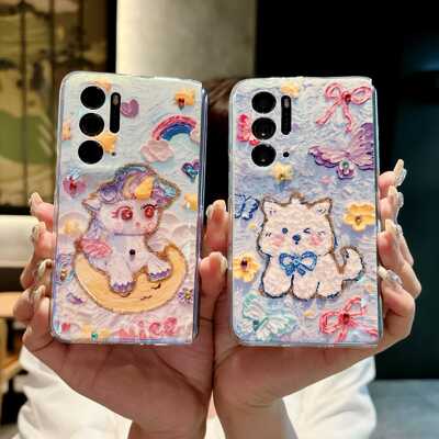 新款梦幻闪粉oppofindn高级感