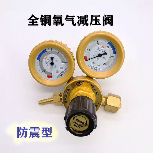 氧气瓶防震全铜减压阀气表