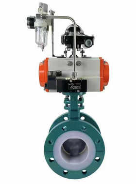 气动衬氟蝶阀D641F46-16C