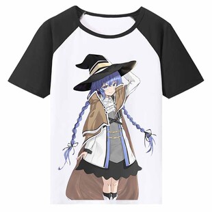 周边衣服半袖 无职转生T恤洛克希 动漫二次元 体恤 定制 爱丽丝短袖