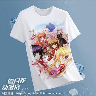 rewrite 小鸟朱音篝凤千早周边短袖T恤衣服装体恤半袖动漫同款