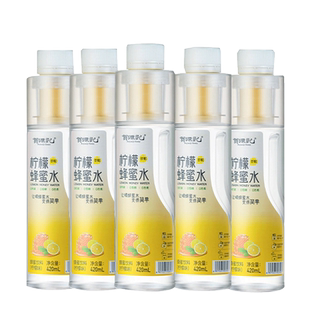网红贺源记蜂蜜水原味385ml*5整箱批发分离式网红蜂蜜水夏季饮料