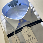 长袖 正装 衬衫 200支男士 商务休闲纯色高档免烫衬衣男2024四季 通用