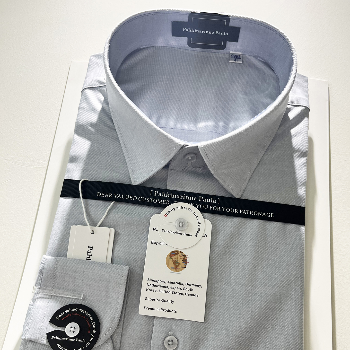 弹力长袖衬衫纯色商务休闲