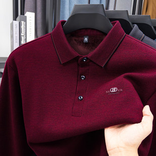 冬季本命年衣服打底内衣t恤男爸爸本历年本领年属马加绒保暖爷爷