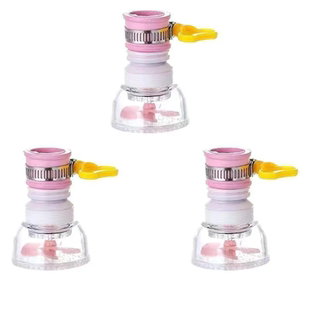 万能家用厨房水龙头防溅水过滤器延伸器可旋转自来水花洒滤水器