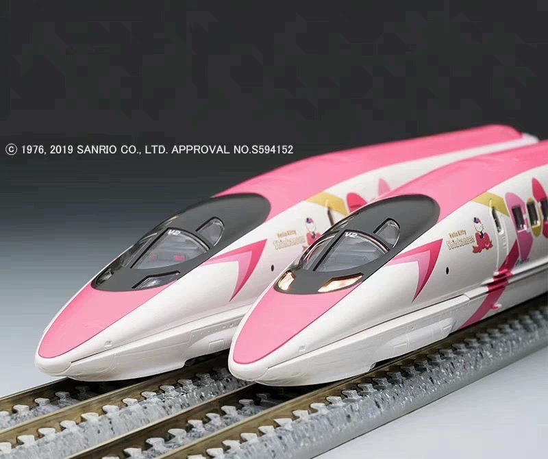 ［栗致模玩］TOMIX 98662 500系新干线 N比例 KT猫彩绘车 8节