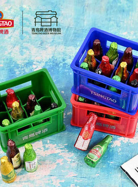 青岛啤酒博物馆酒筐巧克力牛奶巧克力可可脂 青岛啤酒官方文创