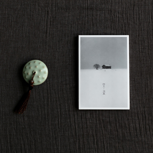 空灵(日本北海道雪景)方国平16幅艺术摄影画意摄影作品明信片 古韵和山水画的气息 雾和水带来的朦胧美 独喜如画文创 浙江摄影