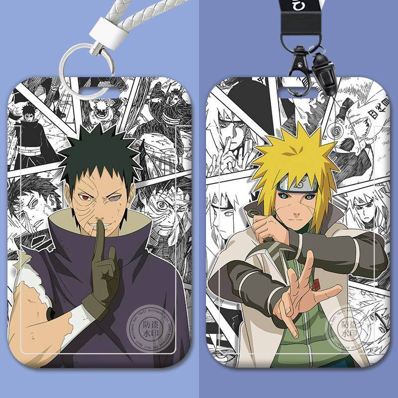 火影忍者忍战带土卡套饭卡校园学生公交工作身份证件牌水卡可定制,模玩/动漫/周边/娃圈三坑/桌游,动漫挂件/文具,淘宝优惠券,粉丝福利购,淘宝优惠卷