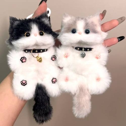 小红书同款扭扭棒可爱小猫挂件