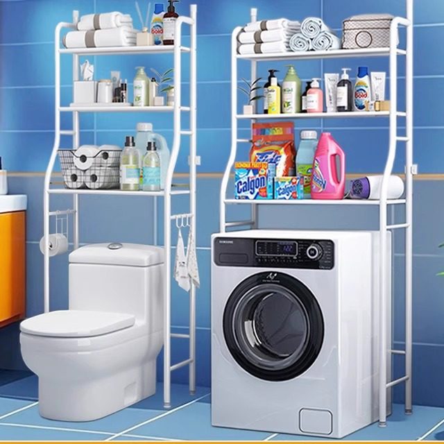 免打孔卫生间马桶架洗衣机上方置物落地式坐便器厕所马桶驾收纳架,收纳整理,整理架/置物架/收纳架,淘宝优惠券,粉丝福利购,淘宝优惠卷