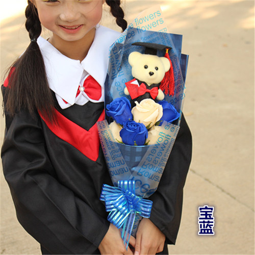公仔学士单只单支教师节礼物