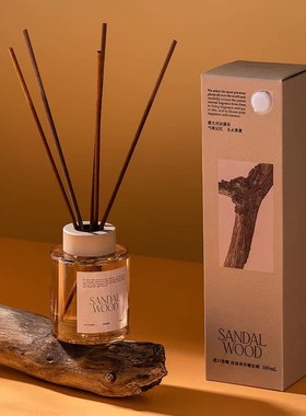 miniso名创优品无火香薰澳大利亚檀香蜜桃乌龙英国薄荷藤条香氛