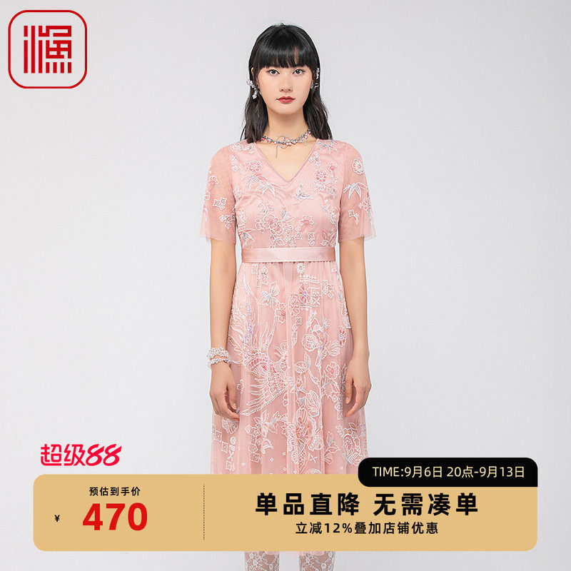 渔牌女装连衣裙女夏季20