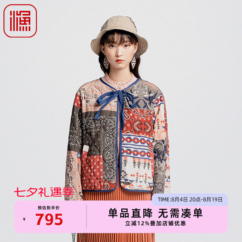 渔牌女装棉服女2024年新