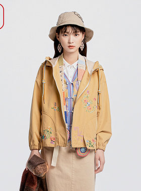 渔牌女装外套女2024新款