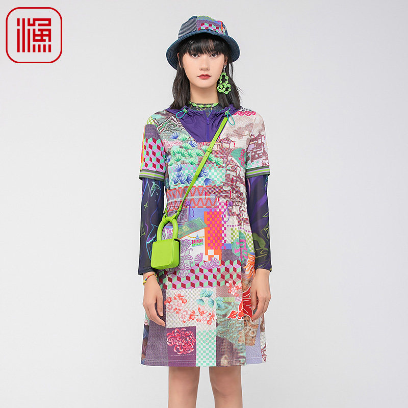 渔牌女装连衣裙2024新款