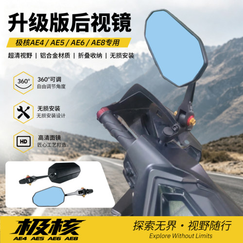 极核电动车改装后视镜