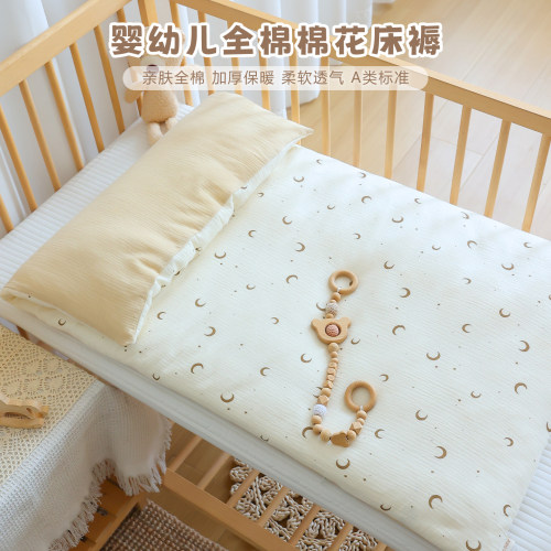 新生婴儿纯棉秋冬加厚床褥垫