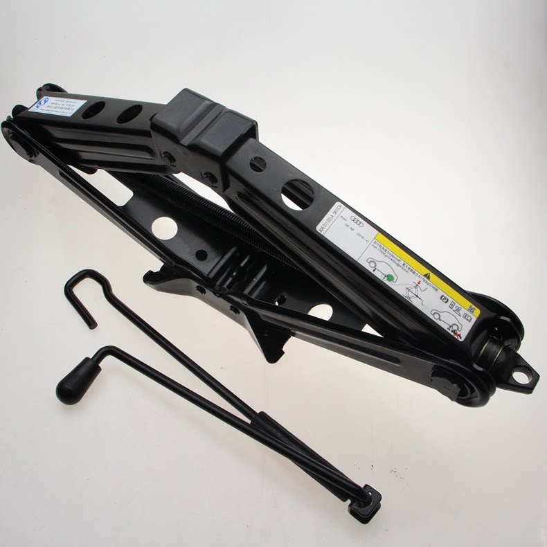 适配奥迪q5 q7大众新老途观 途锐夏朗千斤顶通用手摇式汽车千斤顶