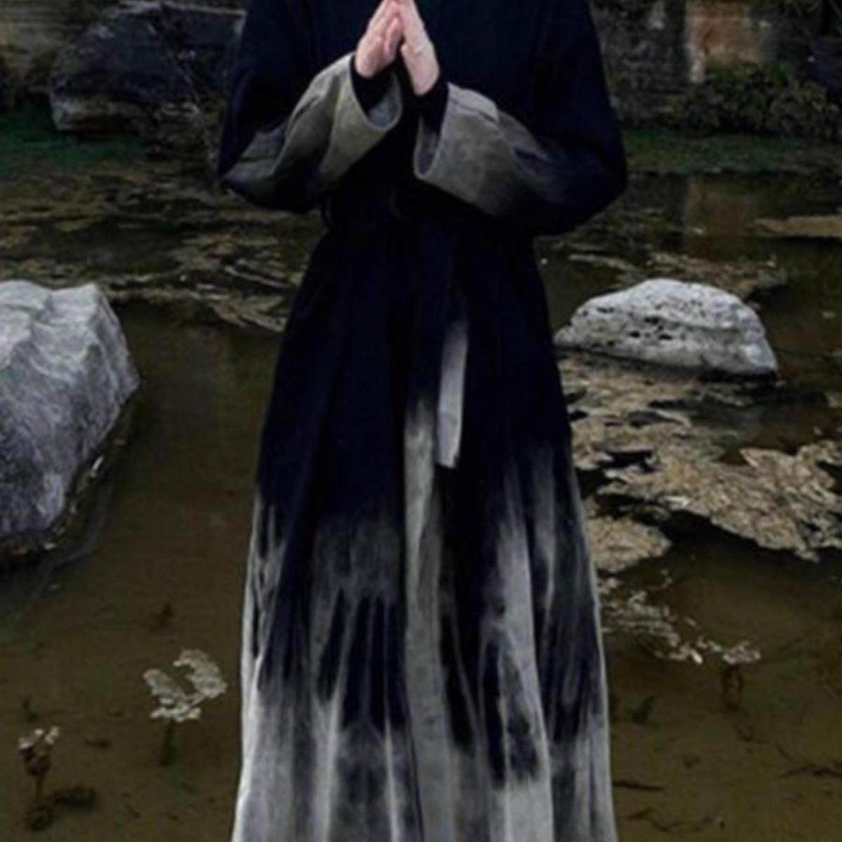 晕染连衣裙汉服长裙新款国风