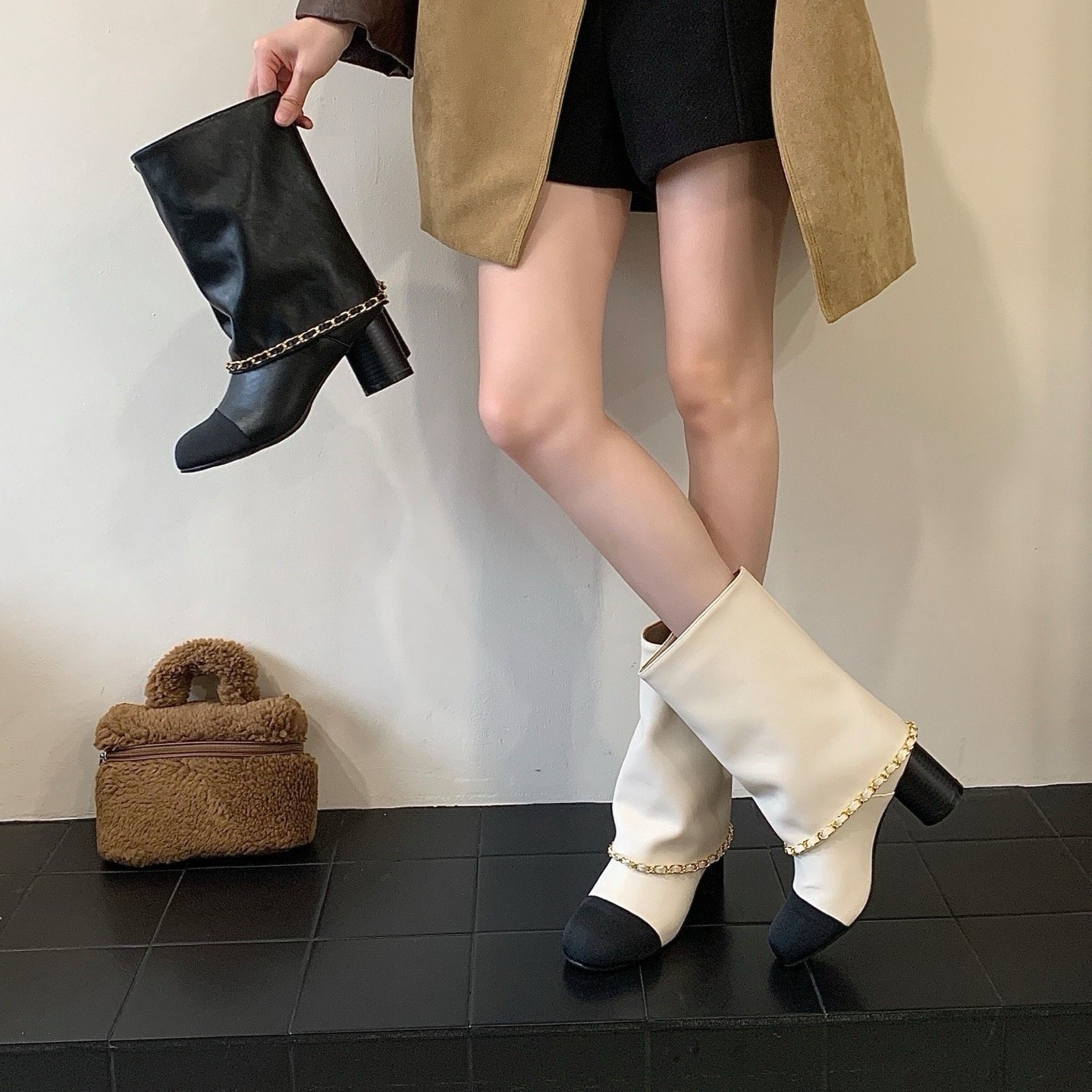 HANXT爆款流行小香风拼