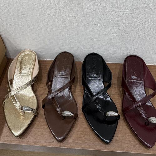 H.Yshoes韩式金属扣套趾