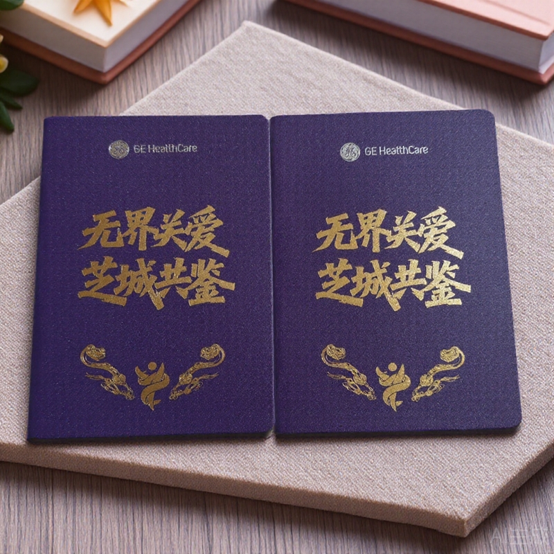 护照本集章本盖章本 签章本 个性紫色磨砂材质烫金量大从优