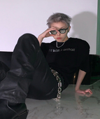 AQUADEVIDA 小众金属感光学变色绿色墨镜男女遮阳太阳镜渐变 个性