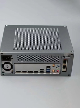 Bug-b1半高刀卡迷你ITX机箱 紧凑型 铝合金 1U小电源40/5060刀卡