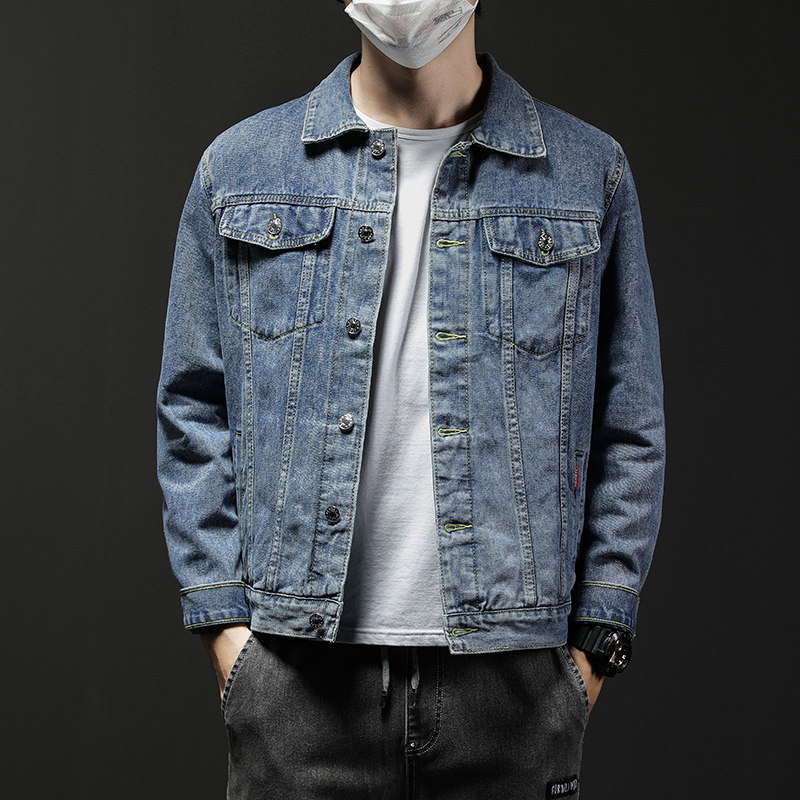 2021春秋季牛仔外套男韩版潮流秋装青年男生夹克帅气JK9016-p70,男装夹克,星座1006